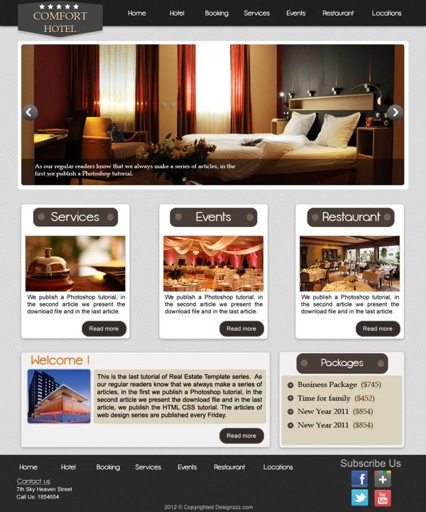 Advocate your mates to discover the ideal hotel website design